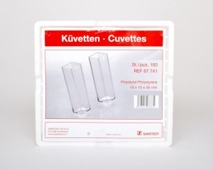 Cuvette 10mm 2-4mL 100pack (Spectrophotometer)