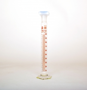 Measuring cylinder PP stopper 100 mL with graduations