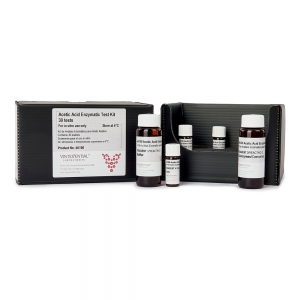 Enzymatic Test Kit 30 tests for measuring Acetic Acid in grape juice and wines by enzymatic assay for in vitro use only