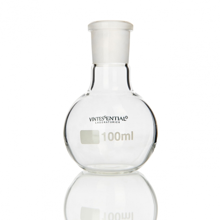 Flat Bottom Flask 100ml B24 Vintessential Wine Laboratories